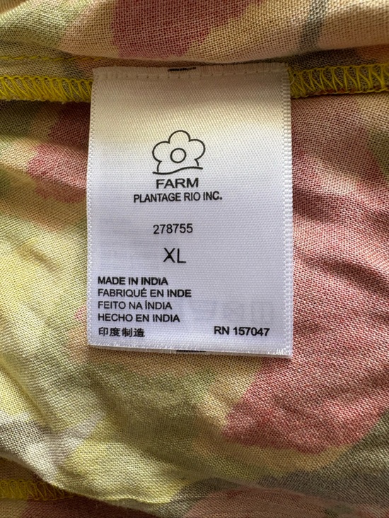 Farm Rio x Anthropologie Fruit Print Jumpsuit | XL | NWT - Picture 8 of 9